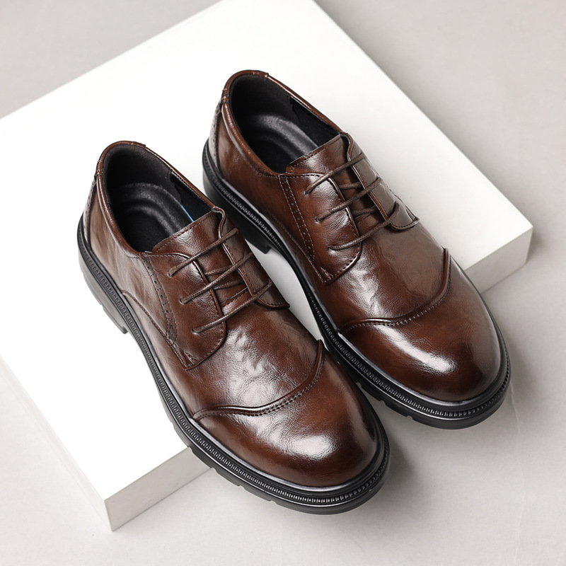 Men'S Formal Wear For Office - أحذية جلدية رجالية للعمل الكاجوال، متعددة