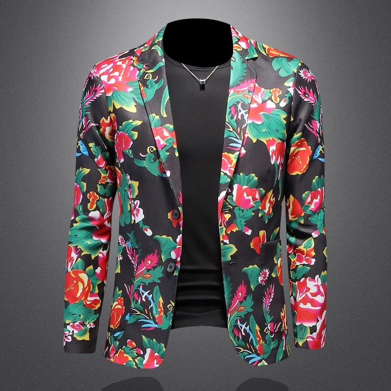 النمط الصيني شمال شرق كبير زهر - مراجعة Large Men Formal Wear وسعره
