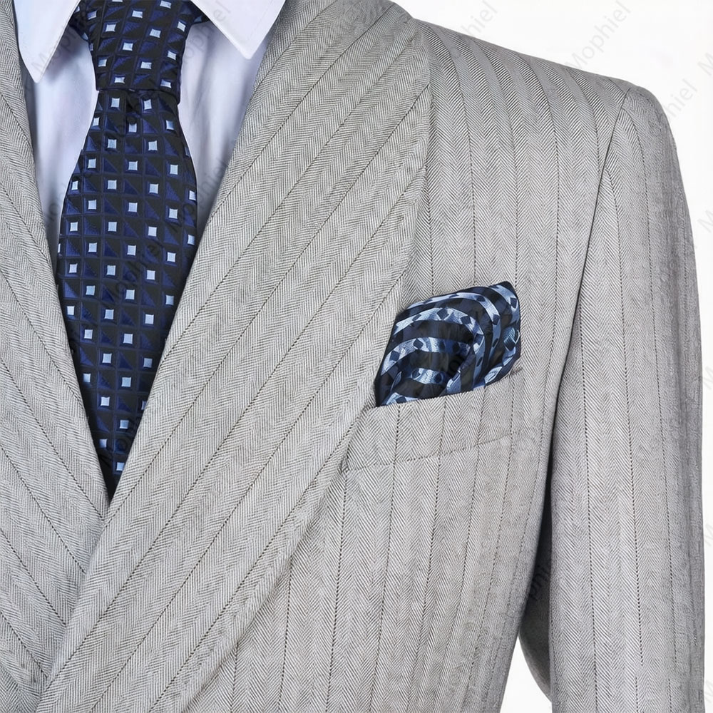 بدلة رجالية رمادية فاتحة من مو - مراجعة Formal Wear For Men In Wedding وسعره