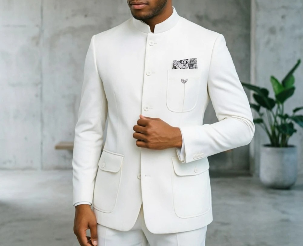 بدلة سفاري رجالية فاخرة باللون - مراجعة Men'S Formal Wear For Office وسعره