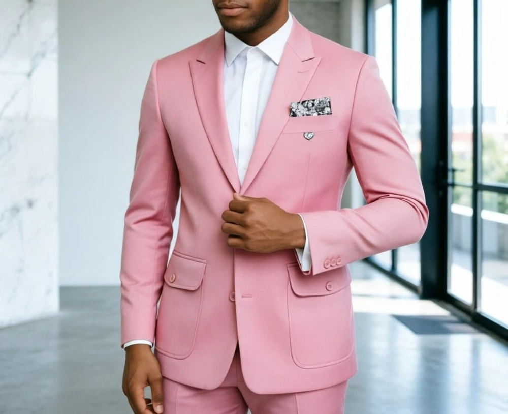 بدلة سفاري رجالية فاخرة باللون - مراجعة Men'S Formal Wear For Office وسعره