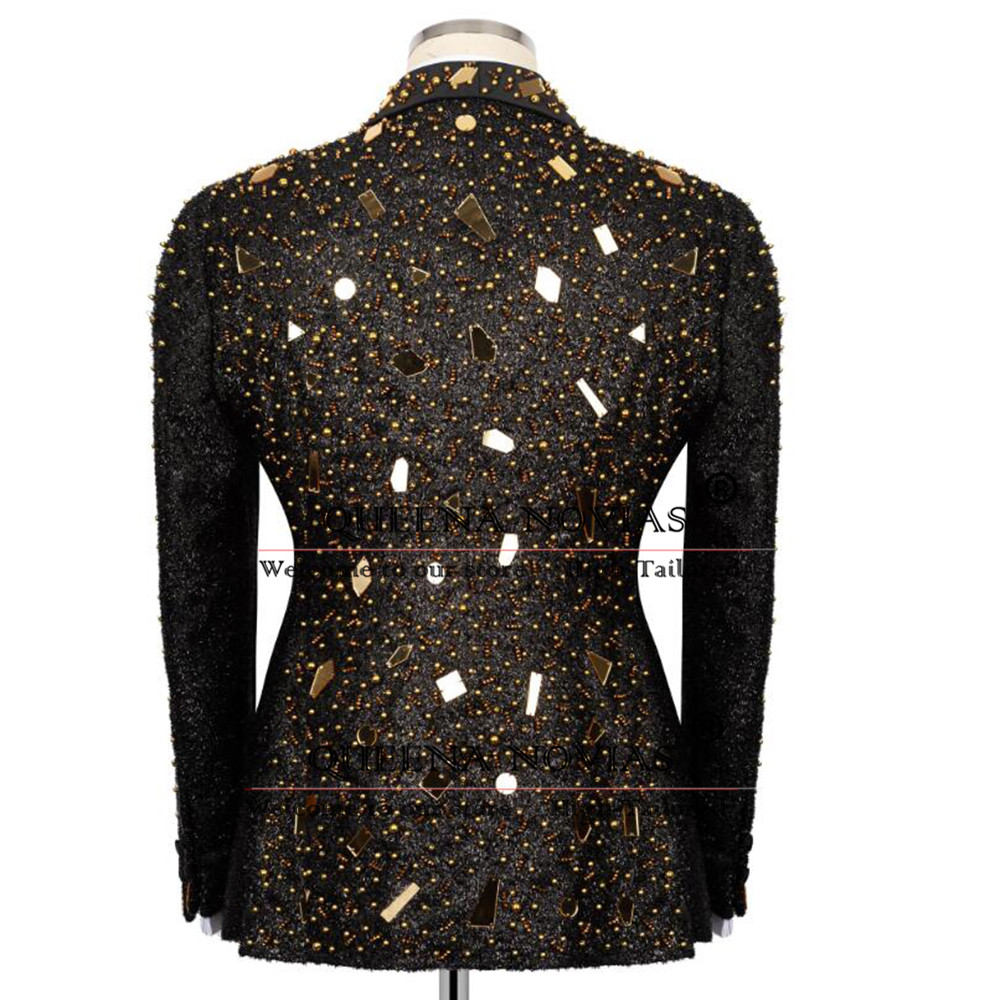 بدلة مطرزة بالكريستال اللامع ل - مراجعة Men'S Formal Wear For Reception وسعره