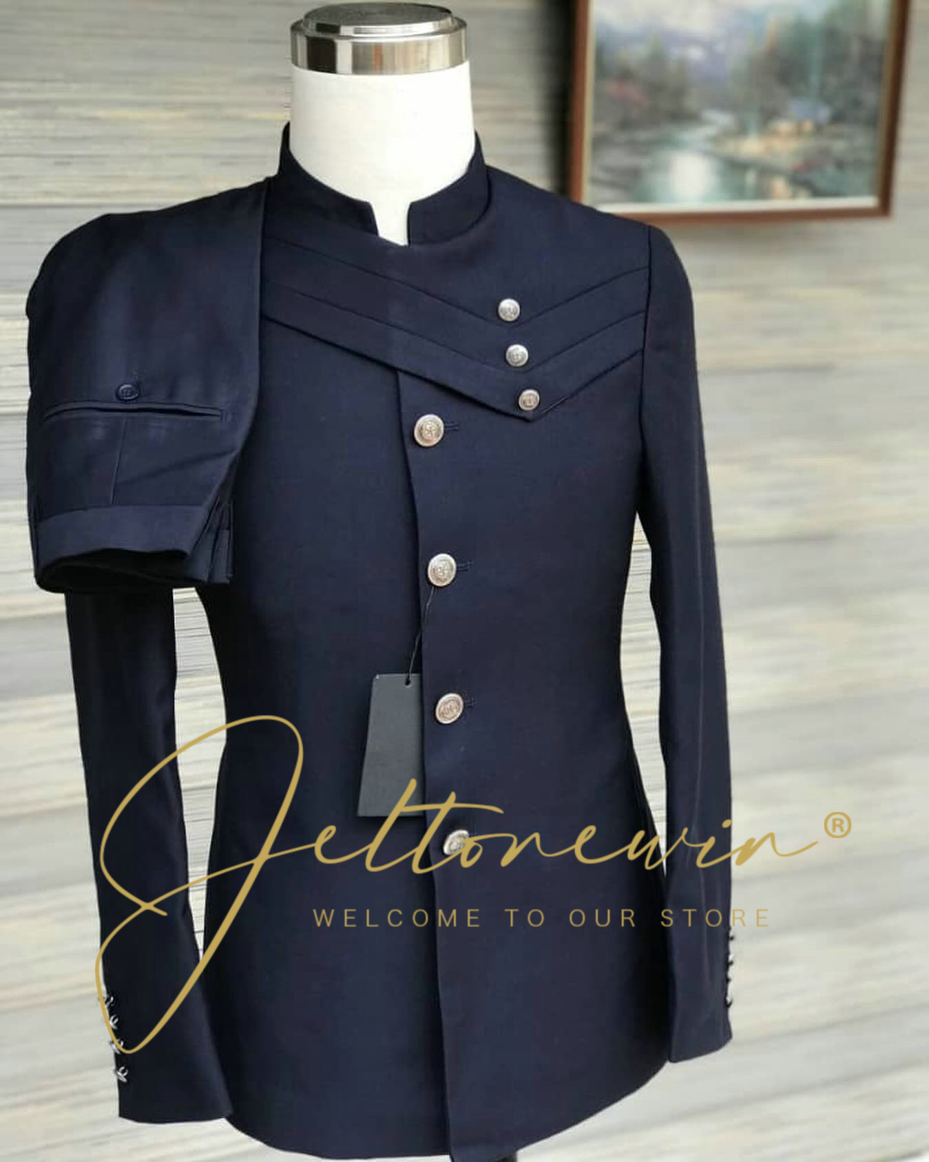 طقم بدلة رجالي باللون الأزرق ا - مراجعة Formal Wear For Men In Wedding وسعره