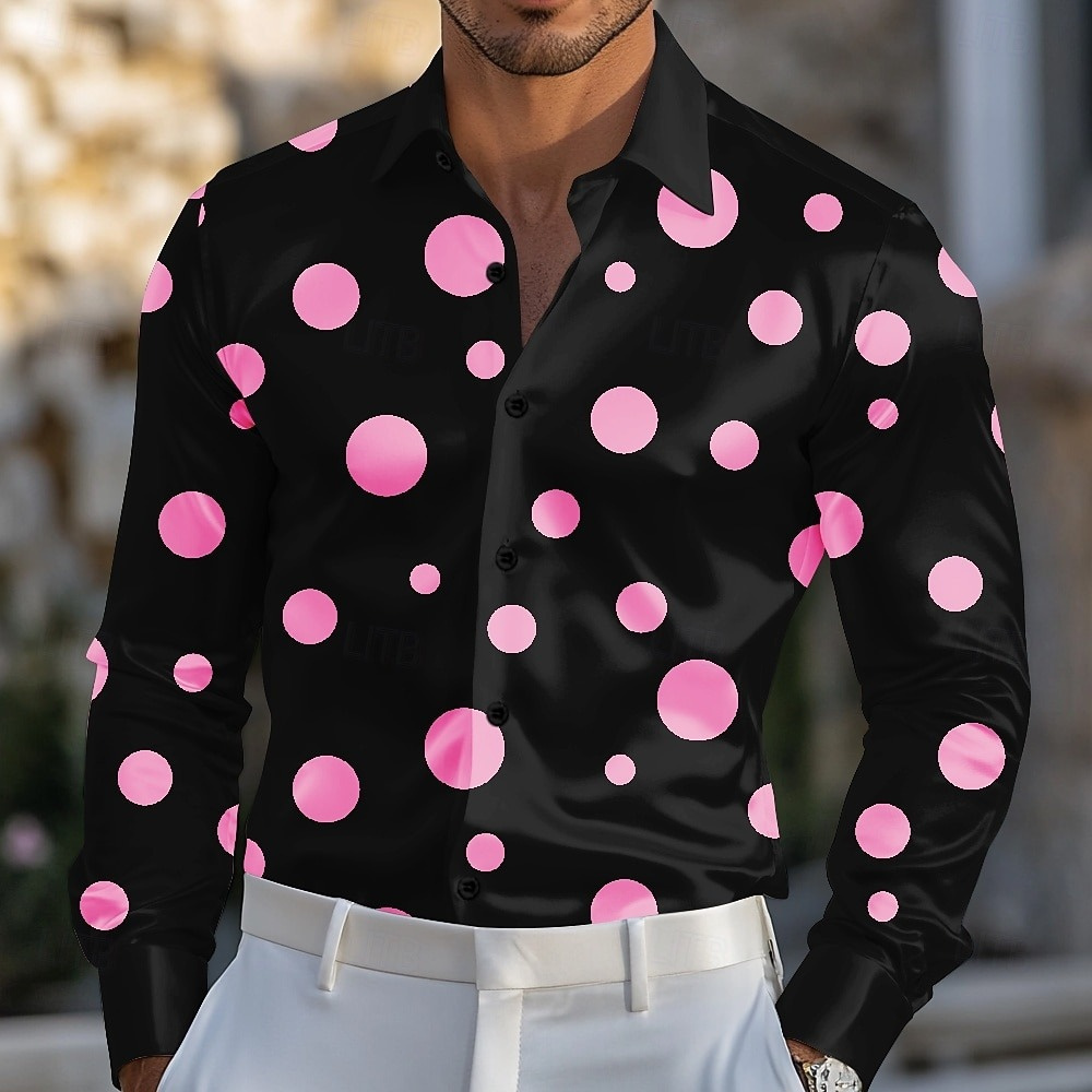 الرجال هندسية البولكا نقطة قمي - مراجعة Men'S Holiday Formal Wear وسعره