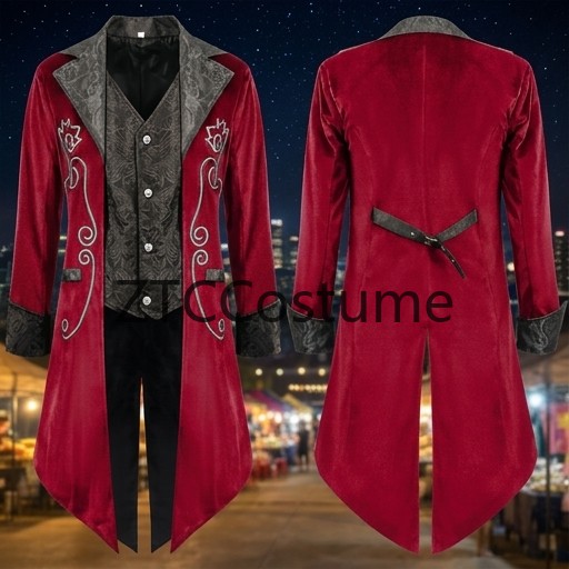 بدلة توكسيدو رجالية أنيقة بأكم - مراجعة Men'S Medieval Formal Wear وسعره