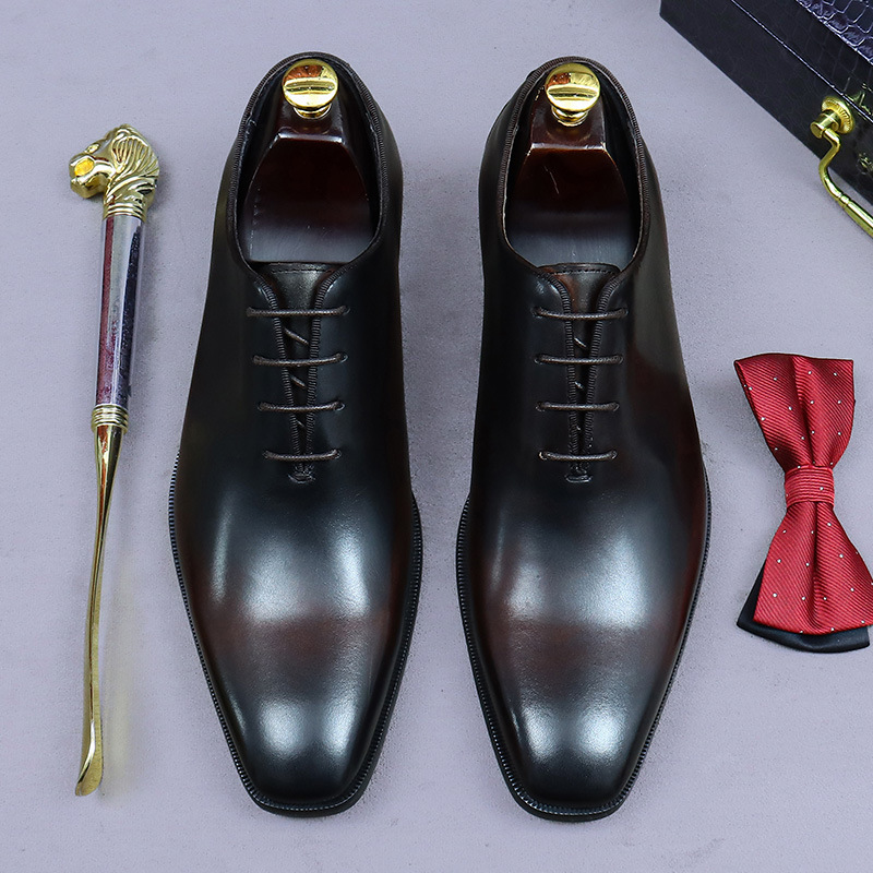 مصمم جلد طبيعي رجالي بالجملة أ - مراجعة Men'S Formal Wear For Office وسعره